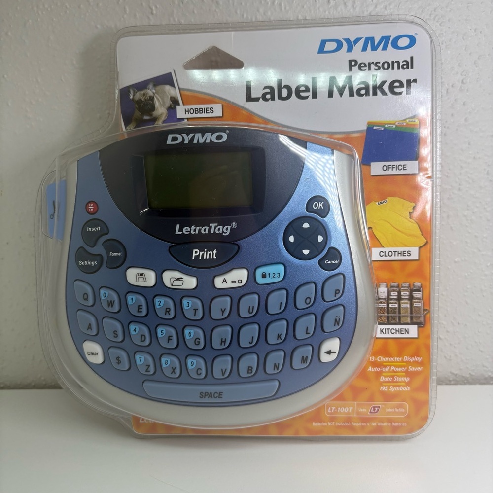 Dymo LetraTag 100T Table Top Label Maker SEALED